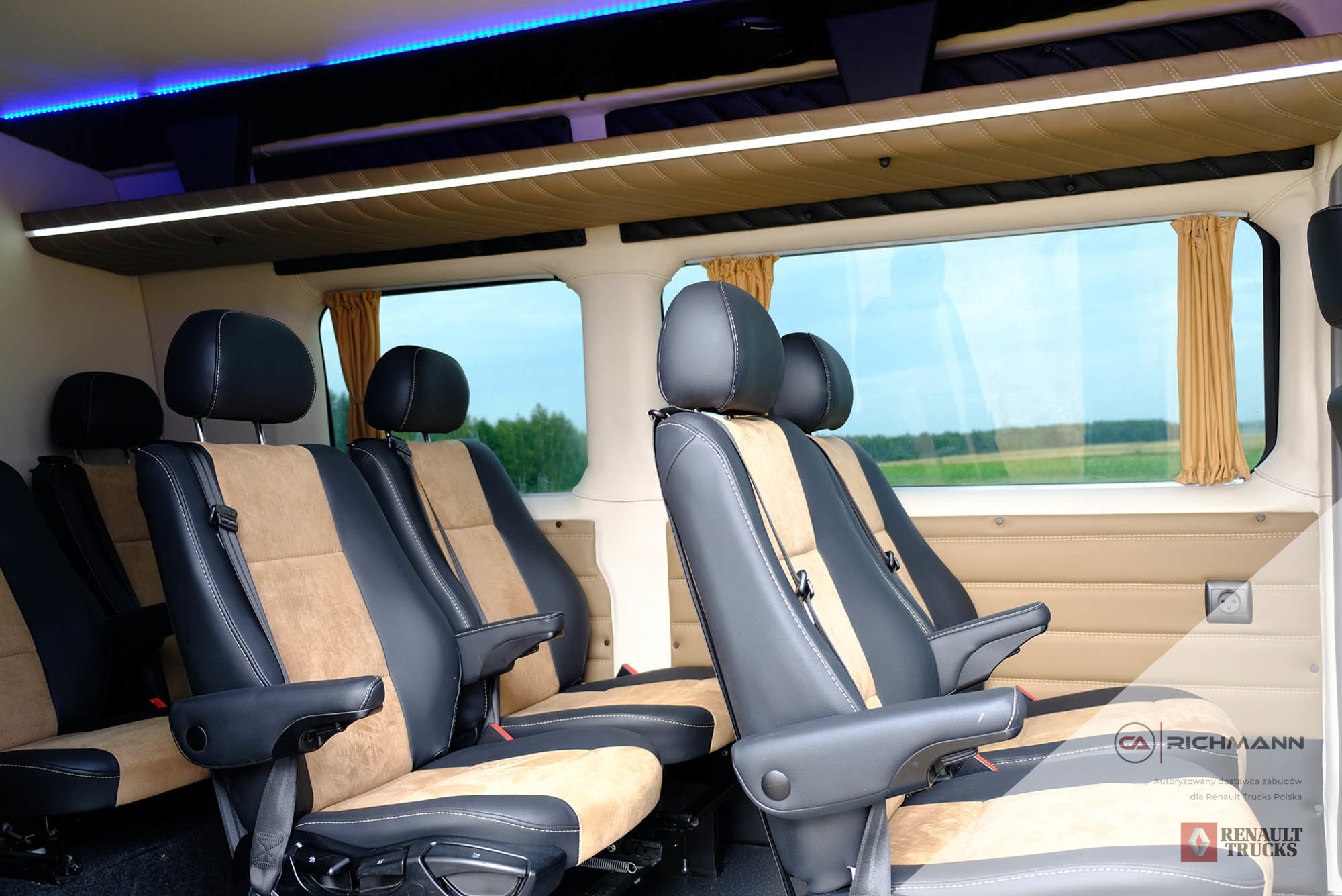 przeróbki busów na kampery